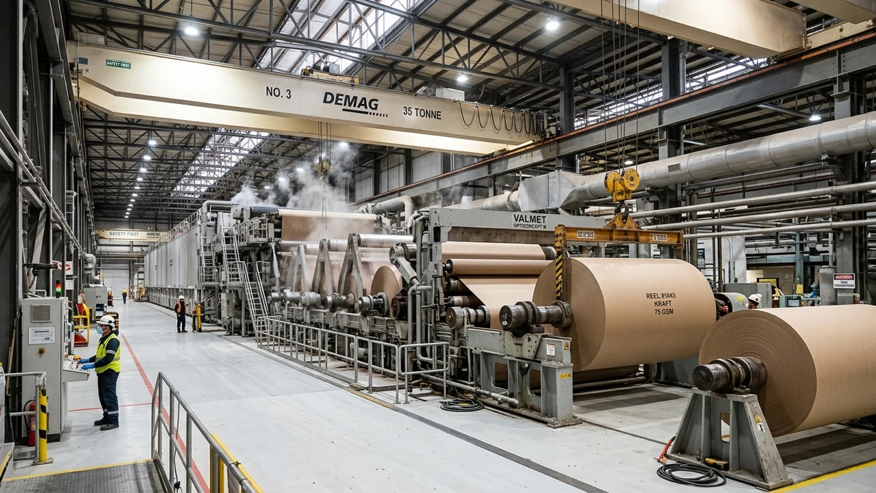 Operação industrial — Papel e celulose