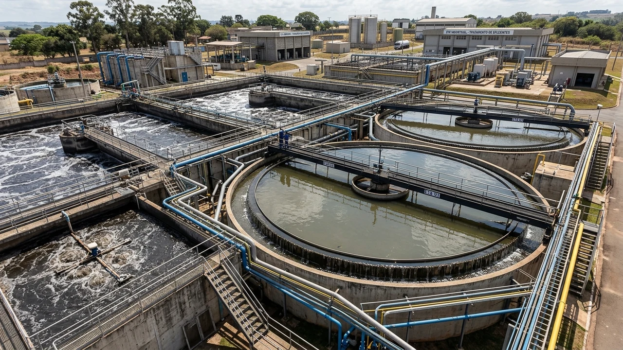Operação industrial — Tratamento de água e efluentes